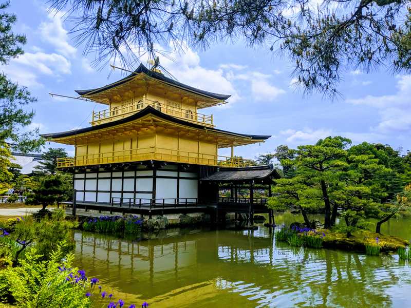 Golden Temple in Kyoto